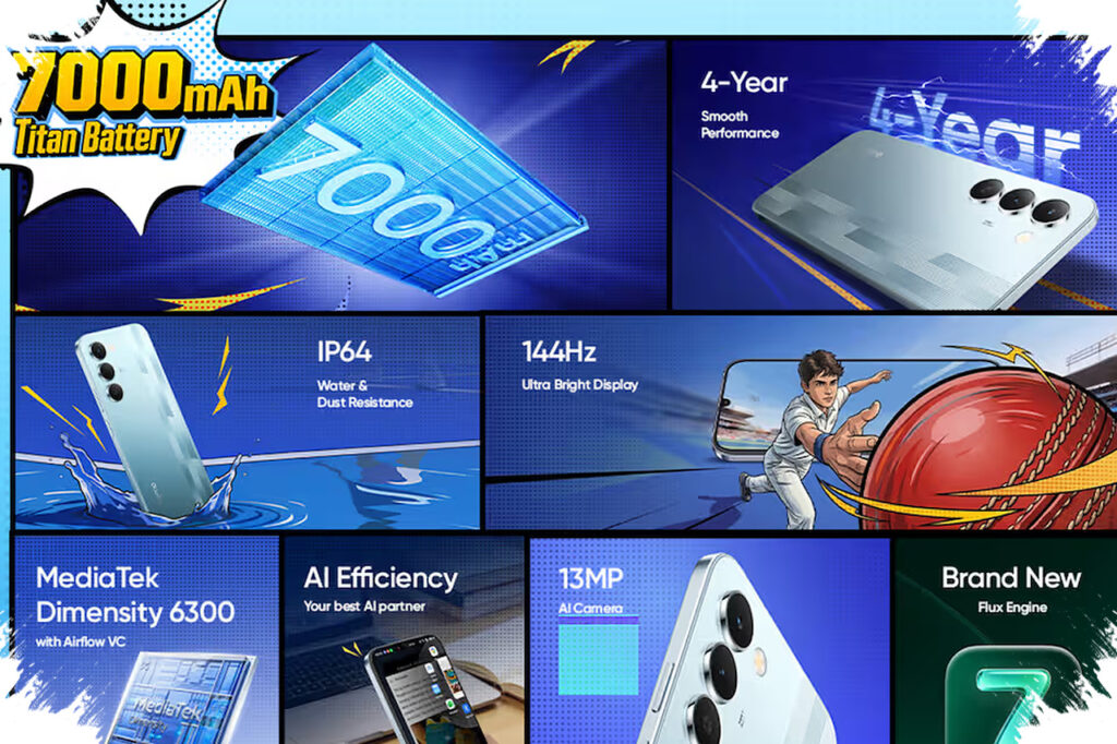 Realme Narzo 100 Lite 5G Lands April 14, A 7000mAh Battery And 144Hz Display