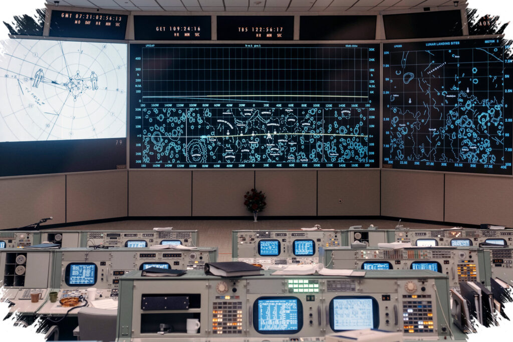 Seven Hours Into The Moon Journey, Outlook Froze And Houston Had To Step In