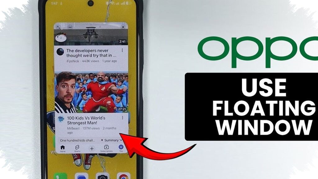 OPPO A6T’s Floating Window Trick Lets You Game While Switching Apps