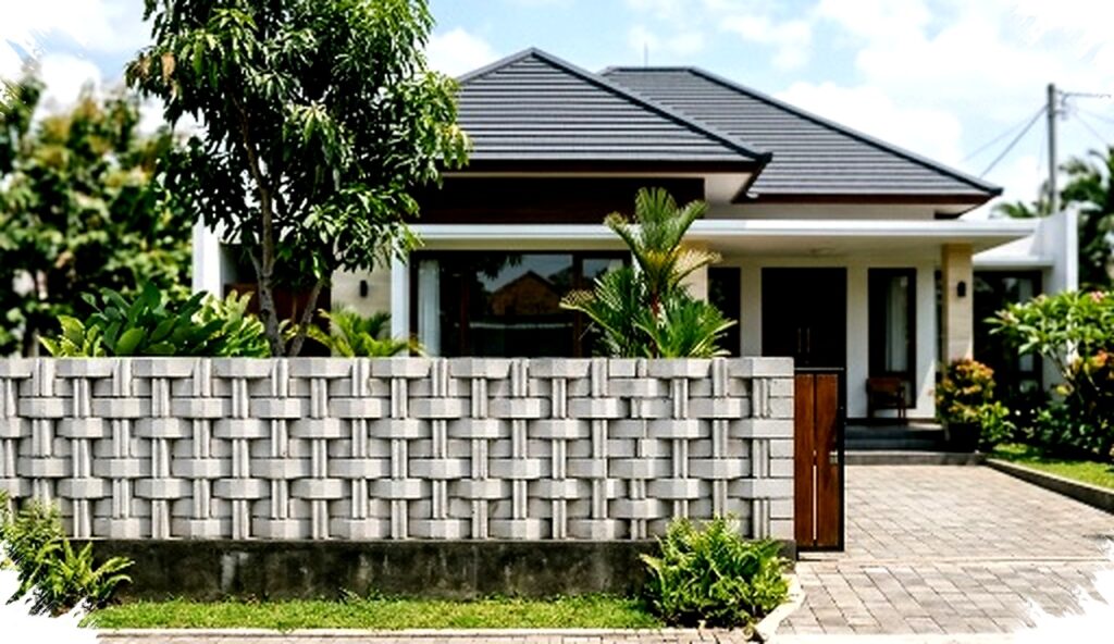 Hebel Fences To Minimalist Canopies, The Front Of The House Now Matters More