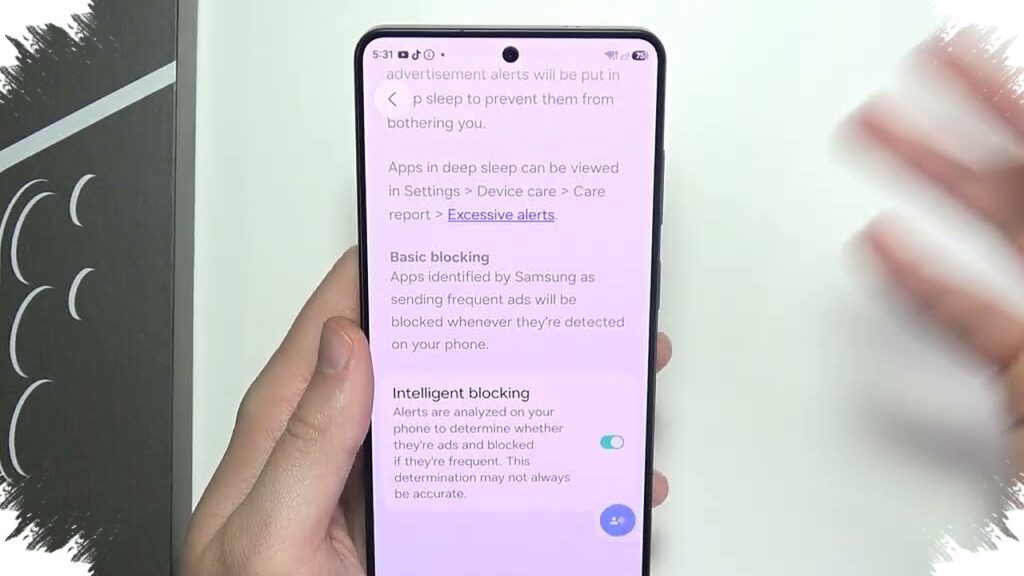 Galaxy Phones Gain Smarter Control Over Aggressive Ads, One New Device Care Option Does the Work