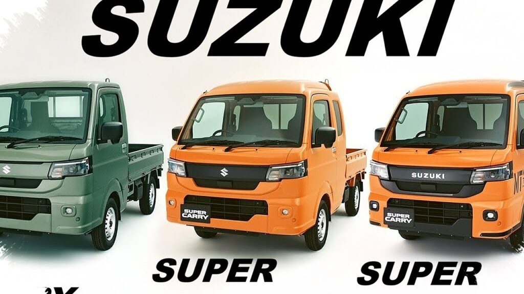 10 Seats, Flexible Cabin Layout, and a 1.5L Engine Put Suzuki Carry Minivan 2026 in Focus