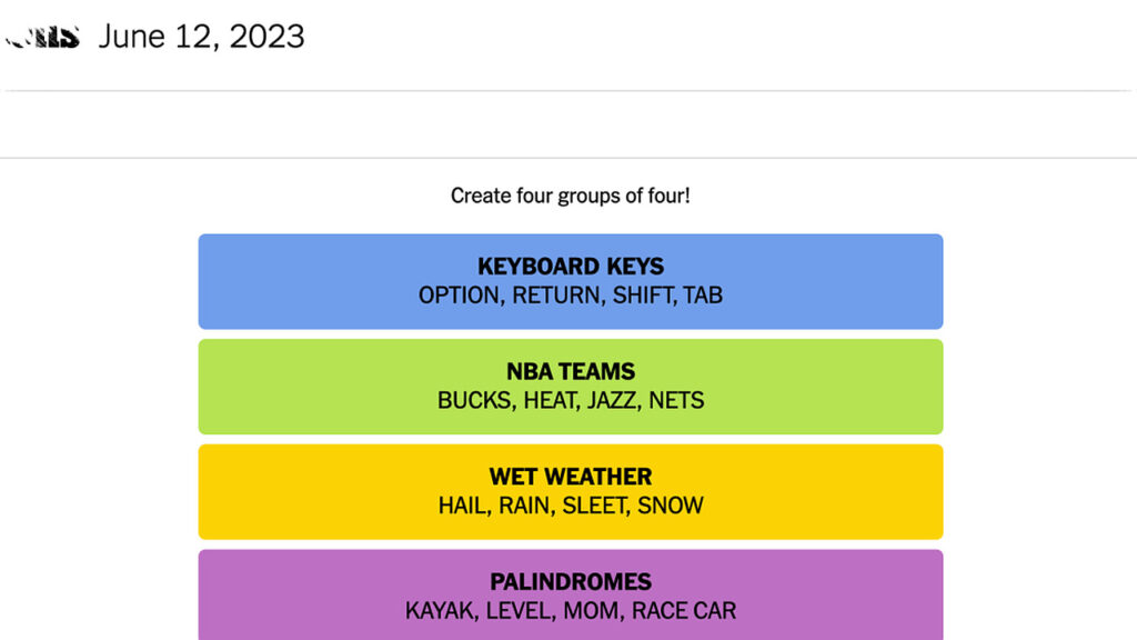 Connections #1061 Hides A Subtle Trap, And The Final Category Could Save Your Streak