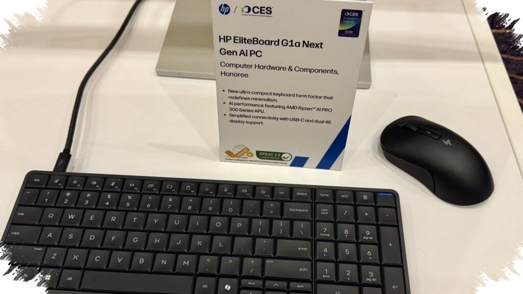 HP EliteBoard G1a Packs a Full PC Into a Keyboard, Yet Misses Its Most Basic Function
