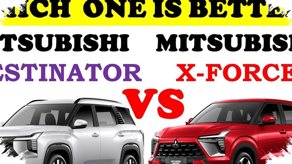 Mitsubishi Destinator And Xforce Gain A Sharper Premium Look With Glossy Design Updates