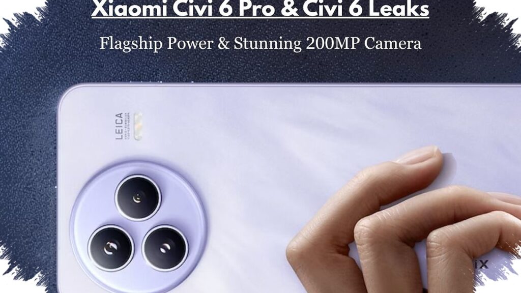 MediaTek Dimensity 9500 and Leica Periscope Zoom Put Xiaomi Civi 6 Pro in Premium Mid-Range Territory