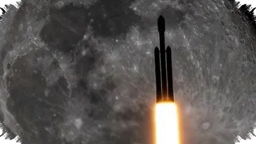SpaceX Falcon 9 Upper Stage Is Set for a Rare Lunar Impact, Scientists Track the Coming Collision