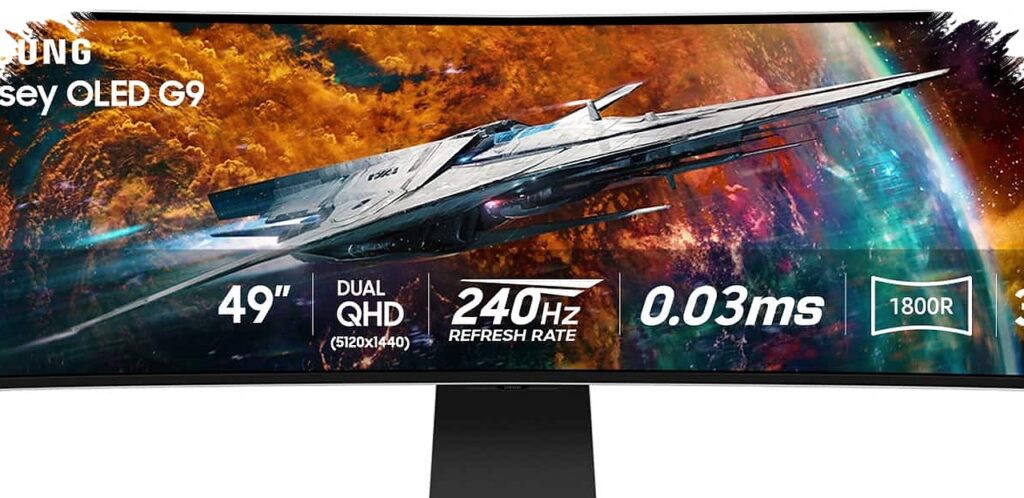 A 49-Inch 240Hz Ultrawide Just Got $450 Cheaper, Samsung G95C Now Includes Resident Evil Requiem