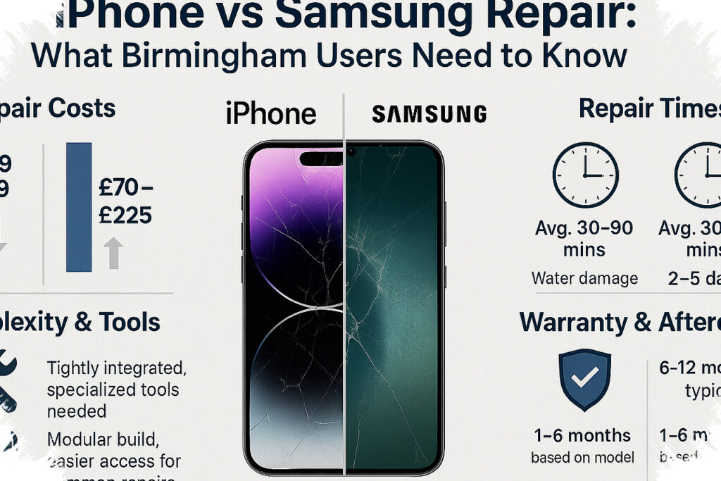 Samsung Repair Costs Can Exceed iPhone by 60%, New Report Challenges Old Assumptions
