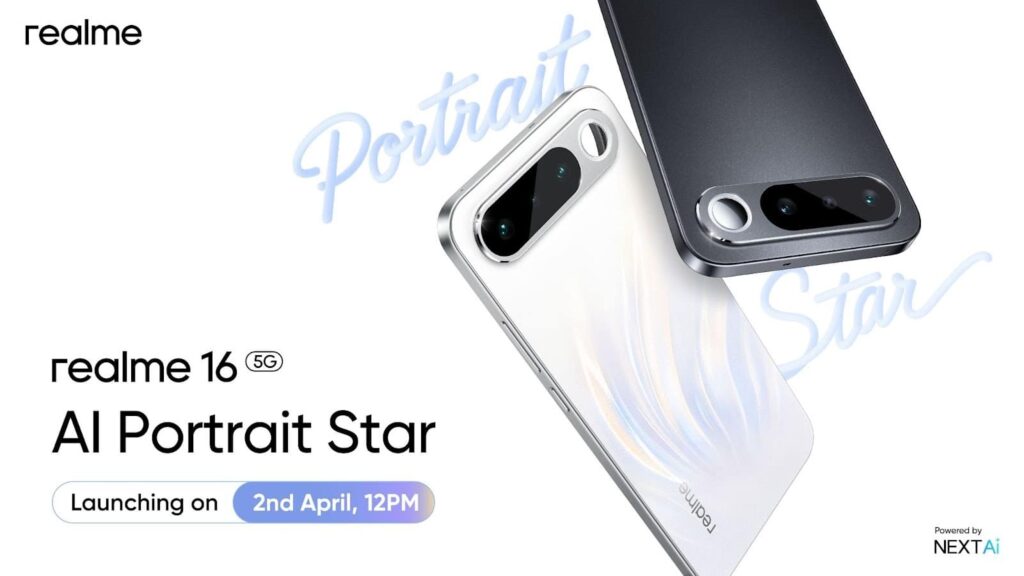 Realme 16T Puts Sony 50MP Portraits First, Rear Selfie Mirror Redefines Selfies