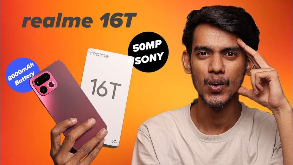 Realme 16T Aims At Heavy Users, 8,000mAh Battery And 144Hz Display Lead The Pitch