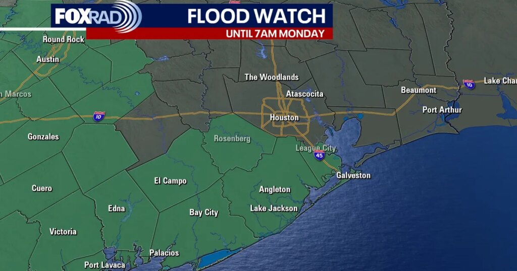 Flood Watch Holds South Of Houston, More Heavy Rain Likely Through Memorial Day Weekend