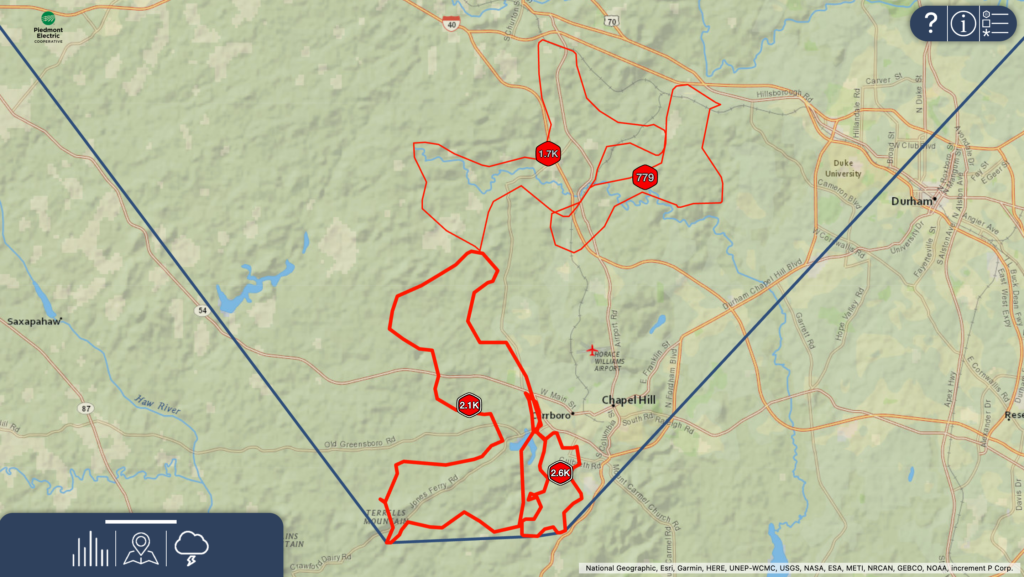 Carrboro High Sent Home Early, 7,000 Piedmont Electric Customers Still In The Dark