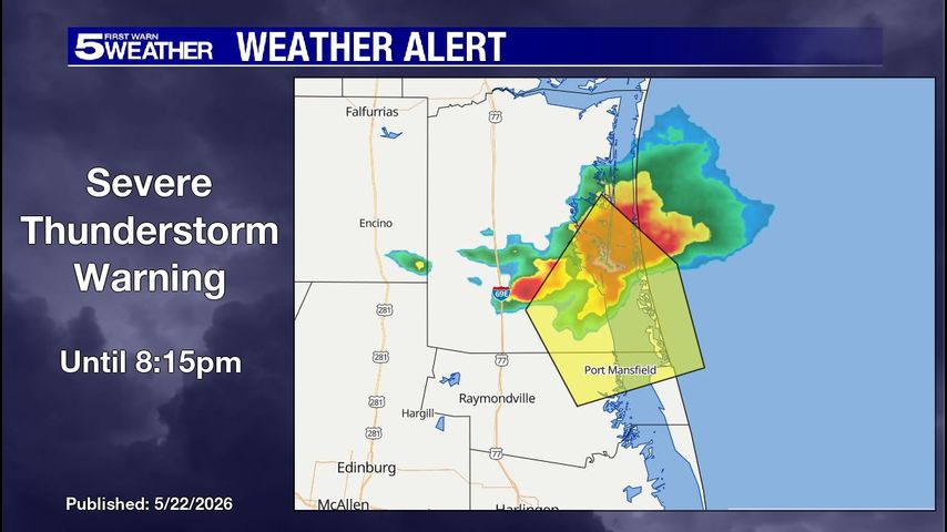 Willacy County Storm Alert Ends, But 40-MPH Gusts And Hail Still Linger