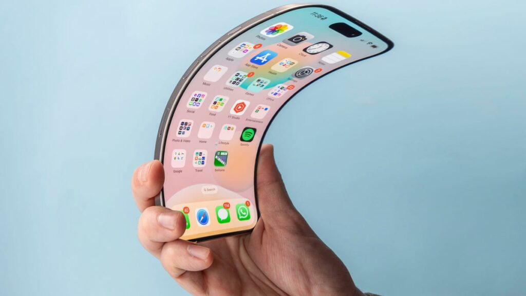Apple’s Foldable Push Targets the Biggest Weakness in Rival Phones, a Nearly Crease-Free Display