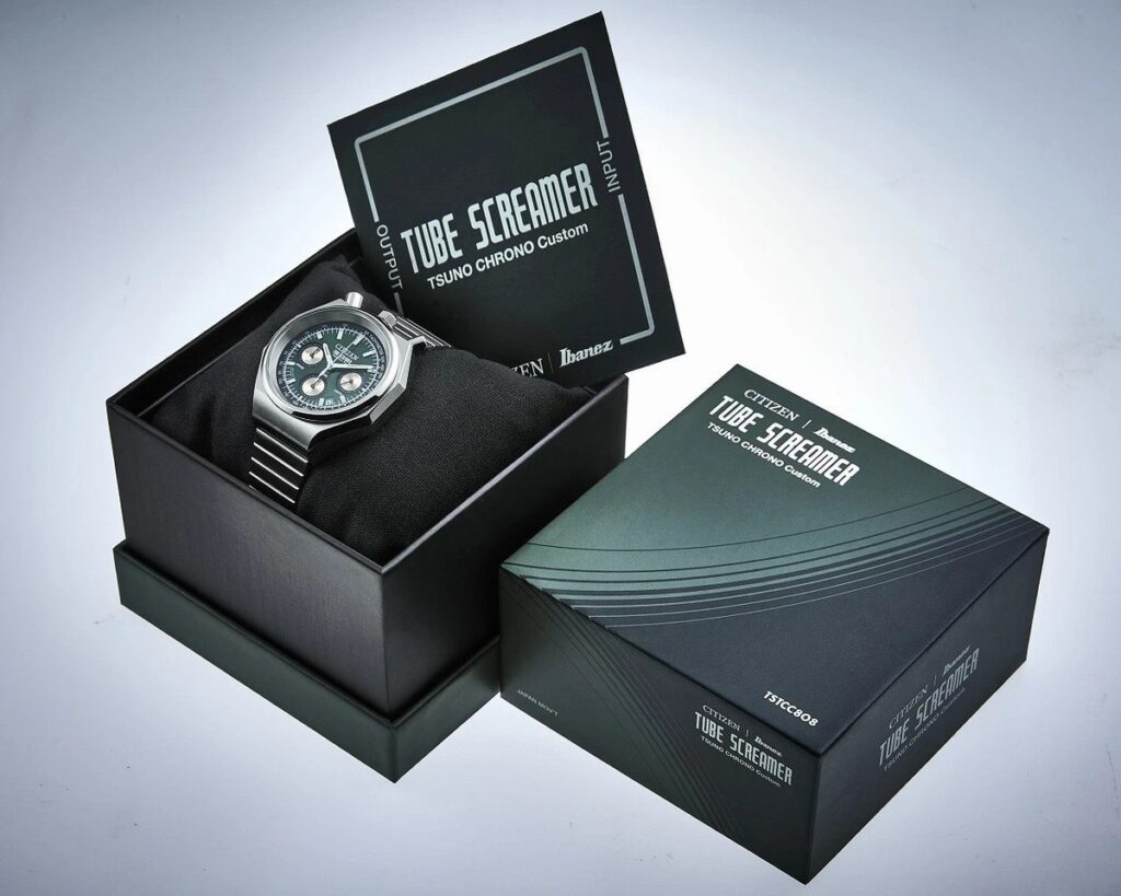 Limited to 500, Citizen and Ibanez Turn the Tube Screamer Into a Collector Chronograph