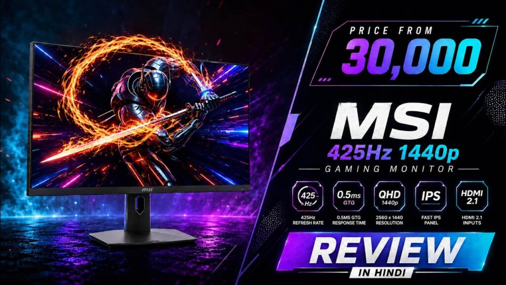 425Hz Speed and 0.5ms Response Put MSI’s MAG 276QP42 in Competitive Gaming Territory