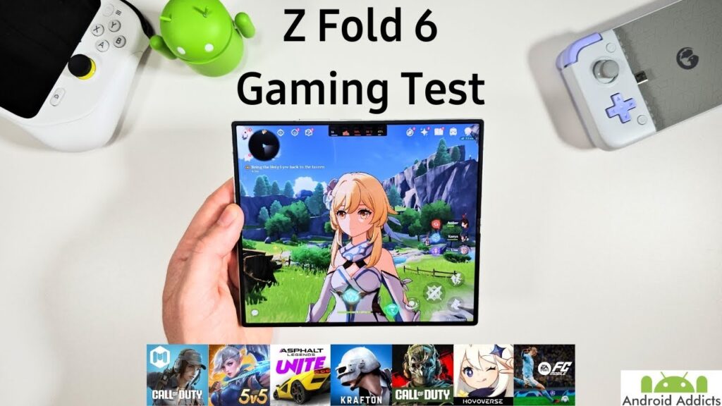 Galaxy Z Fold 6 Turns Big-Screen Gaming Into A More Immersive, Premium Experience