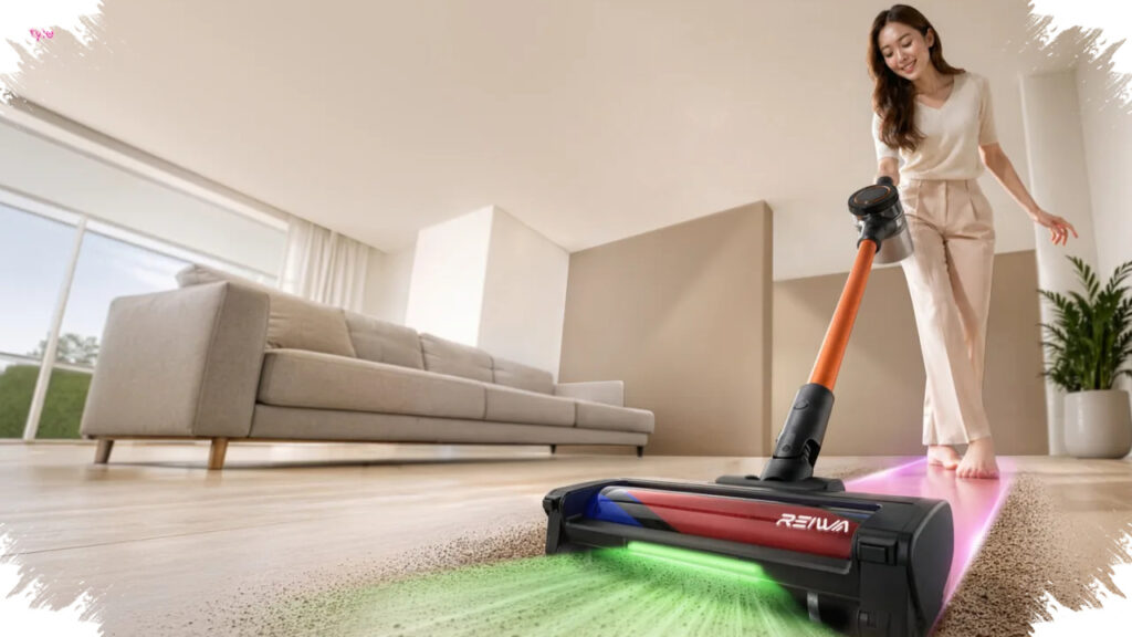 REIWA’s Cordless Vacuum Combines 32 kPa Suction With UV Mattress Cleaning, Now Halved In Price