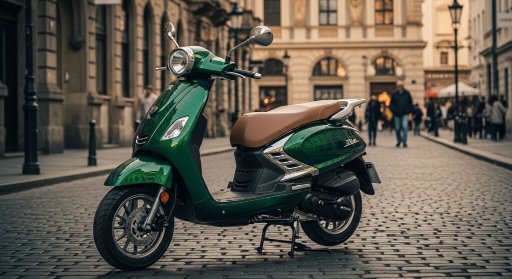 Emerald Green Gives TVS Callisto 125 A Distinct Retro Edge, Built For Calm Daily Rides