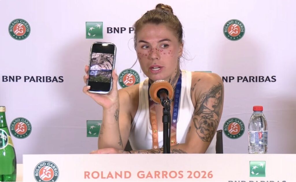 Oleksandra Oliynykova Wins at Roland Garros, Then Turns Her Fight Toward Ukraine’s War