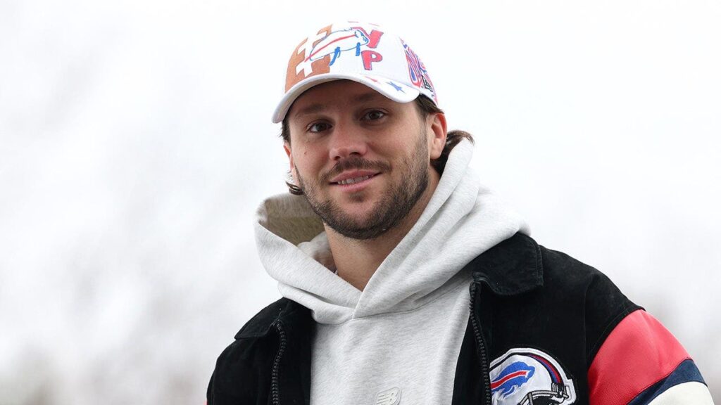 Josh Allen Stops By Recess, Buffalo Kids Sprint To The Fence As Their Favorite Star Appears