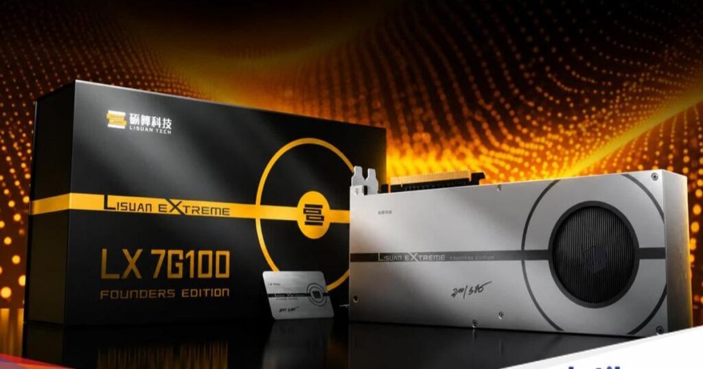 Lisuan LX 7G100 Arrives at 3,300 Yuan, But Its Gaming Results Still Look Like RTX 3060 Class