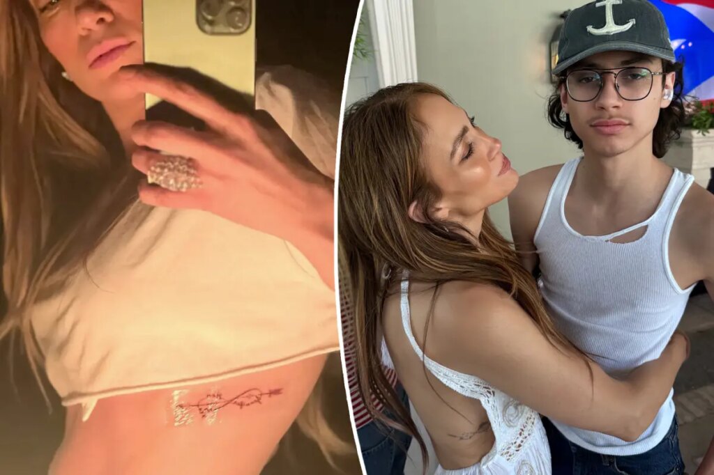Jennifer Lopez Covers Ben Affleck’s Infinity Tattoo, The Name Is Still Gone