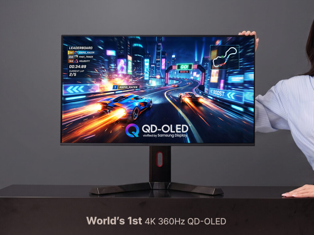 Samsung Display’s New QD-OLED Panel Blends 4K Clarity With 360Hz Speed, And 680Hz Mode