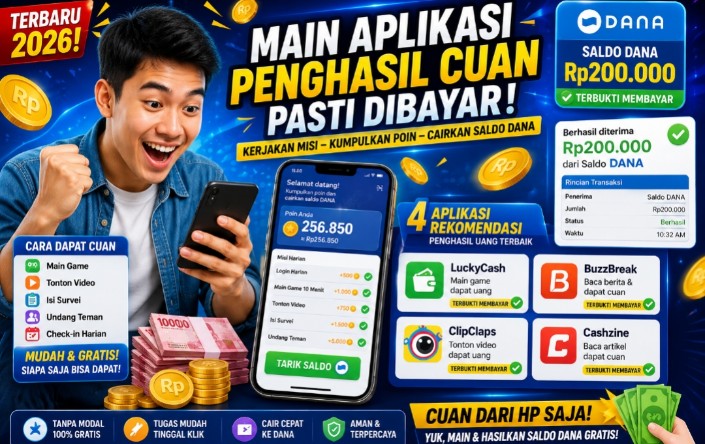 From Gaming To Cashback, Four App Types Offering DANA Top-Ups Up To Rp200,000 From A Phone
