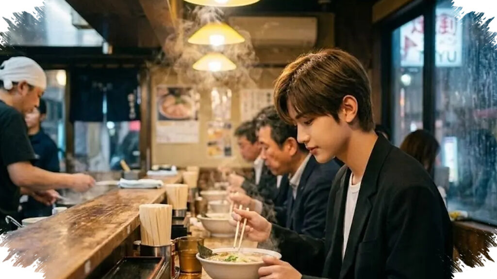 Japanese Ramen Shop Scenes Made More Cinematic by Gemini AI Prompts with Warm, Realistic Detail