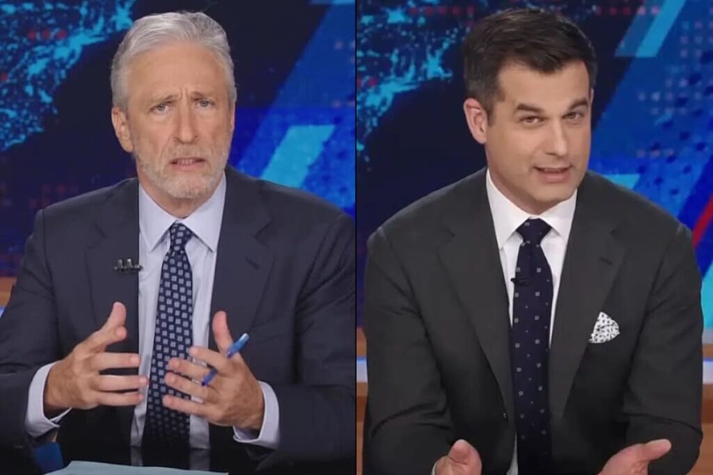 Jon Stewart Opens The Week, Michael Kosta Takes The Desk Next, The Daily Show Splits Its Spotlight