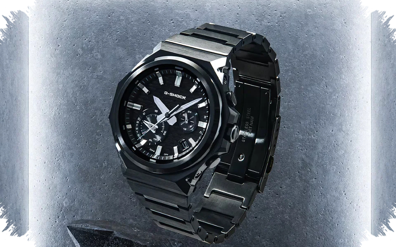 Casio Trims Down G-Steel, All-Black Pair Keeps G-Shock Toughness in a Slimmer Form