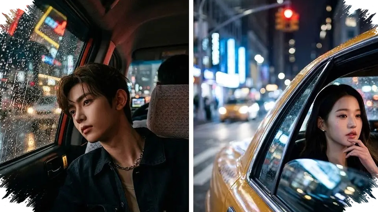 Cinematic Night Taxi Portraits, Six Gemini AI Prompts That Capture Film-Like Mood