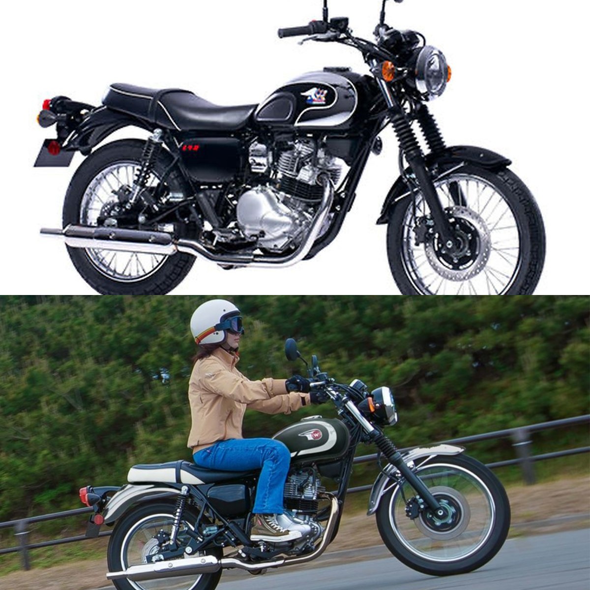 Kawasaki W230 Blends Classic Style With Everyday Ease, Starts at Rp72.6 Million