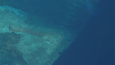 Satellite Images Expose A Mystery Structure At Scarborough Shoal, Then It Vanished