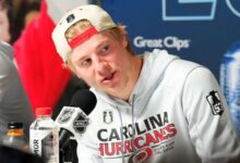 Hurricanes Give Jackson Blake’s Stanley Cup Beard An A For Effort, But The Whiskers Barely Exist