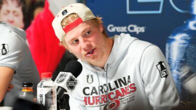 Hurricanes Give Jackson Blake’s Stanley Cup Beard An A For Effort, But The Whiskers Barely Exist