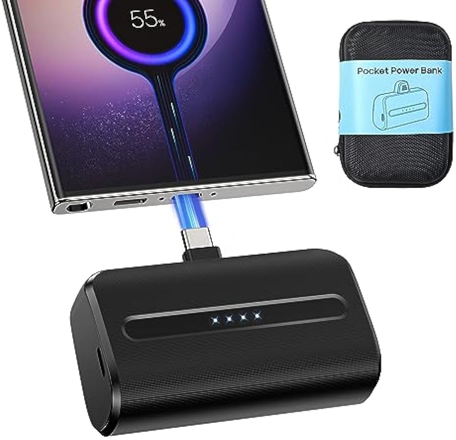 Pocket-Sized Powerbank Convenience, Emergency Charging Without Tangled Cables