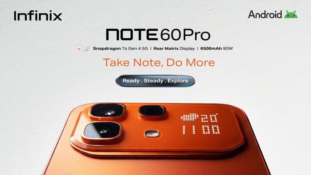 Infinix Note 60 Pro Readies To Strike, Snapdragon 7s Gen 4 And 6,500mAh Battery Lead The Charge