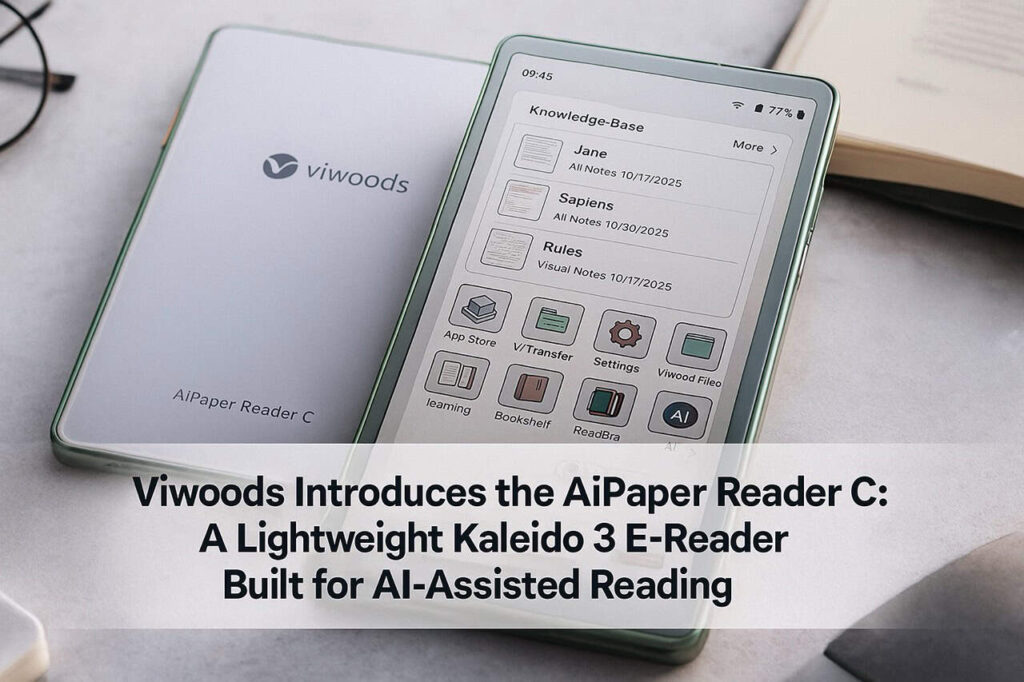 AI Arrives On E-Ink Readers, And The Simplest Appeal May Be At Risk