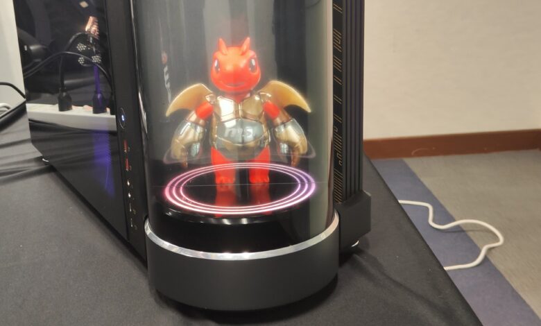 MSI Turns A Gaming Case Into A Living Hologram, LuckyClaw Becomes The Interactive Core