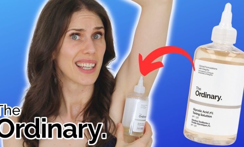 5 Glycolic Acid Toners For Dark Armpits, The Ones That Actually Deserve Attention