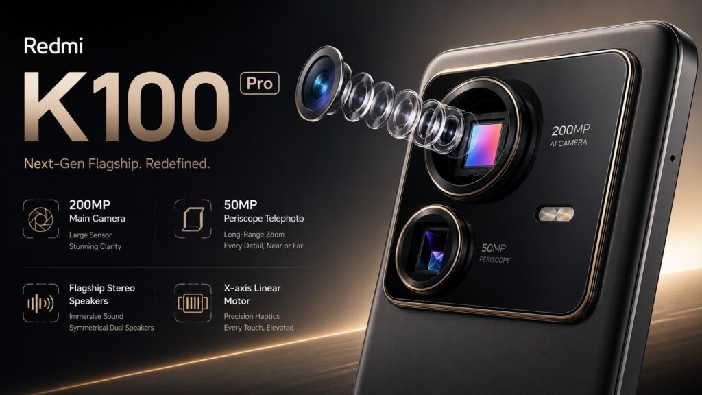Redmi K100 Pro Leak Points To 185Hz Display And A Massive 9,000mAh Battery