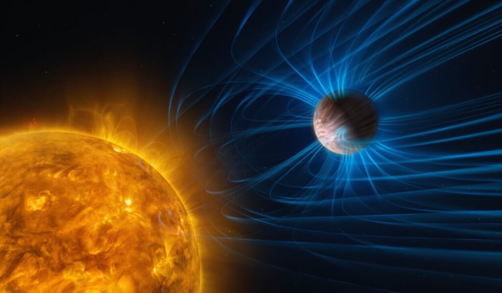 Ultra-Hot Exoplanet Winds Offer a New Clue to Hidden Magnetic Fields