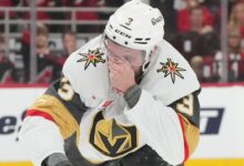 Vegas Mum On McNabb For Game 3, A Fractured Blue Line Looms
