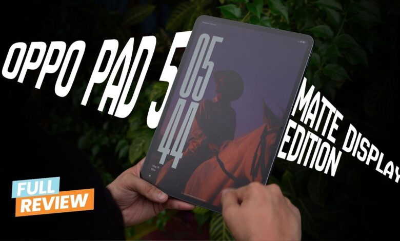 Matte Screen Brings Comfort, But Oppo Pad 5 Gives Up Some Performance To Get There