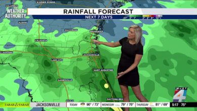 Jacksonville Braces For The Day’s Heaviest Rain, Flooding Risk Builds Through Afternoon