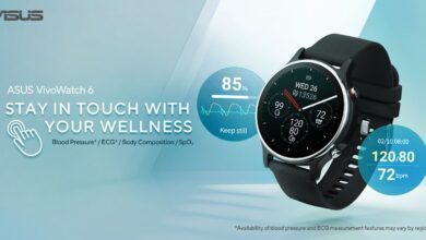 Titanium Body and Sapphire Display Give Asus VivoWatch 6 Plus a More Premium Edge