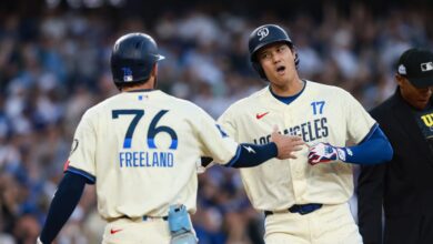 Dodgers Explode For 9 Runs In The First Inning, Angels Are Buried Before The Game Begins